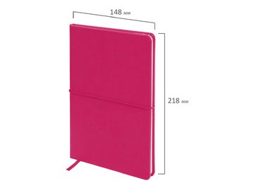 Блокнот BRAUBERG 111034 (малиновый) 5 элемент