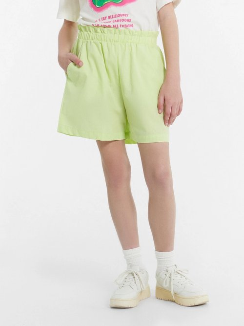 Шорты для девочек в зеленом цвете, фото 2 из 5