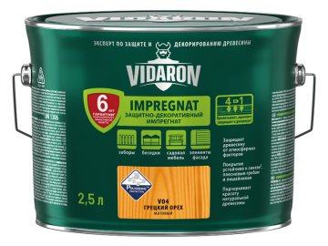 Импрегнат Vidaron грецкий орех 2,5л