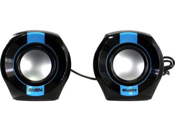 Акустическая система SVEN 150 Black-Blue 5 элемент