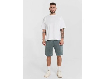 Шорты мужские серые с обработкой эйсид