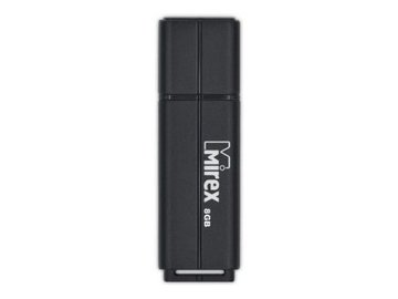 USB Flash MIREX Line Black 8GB (13600-FMULBK08)