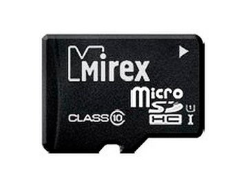 Карта памяти Mirex microSDHC 16GB 13612-MCSUHS16