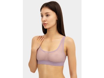 Топ женский прозрачный фиолетовый Марк Формель