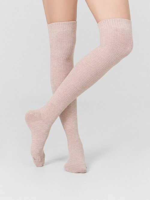 Гольфы женские бежевые, фото 2 из 7