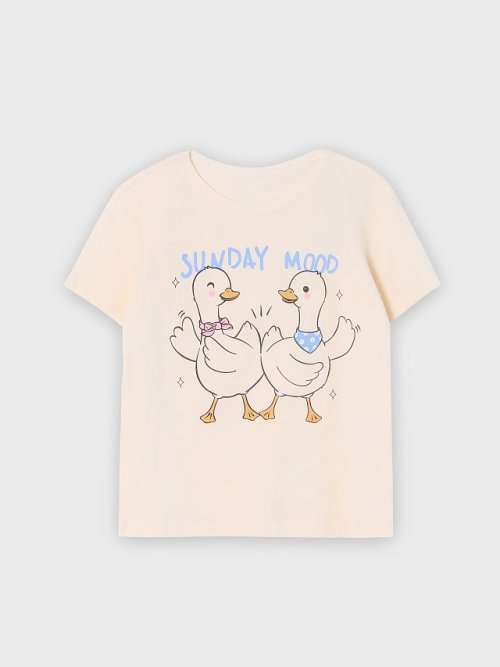 Комплект домашний для девочек с надписью "Sunday mood", фото 5 из 40
