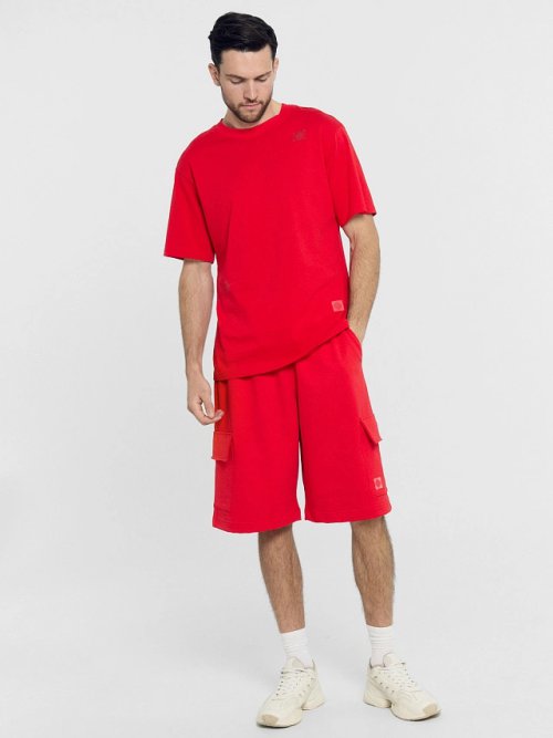 Шорты мужские в красном цвете, фото 1 из 6