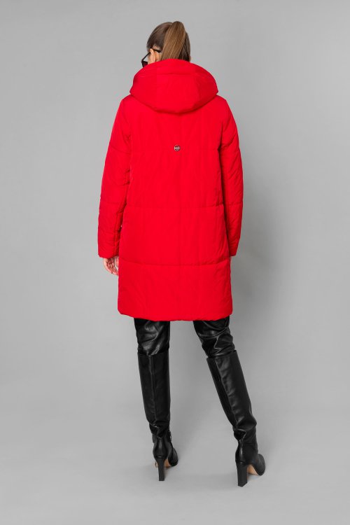 Пальто женское плащевое утепленное, фото 3 из 135