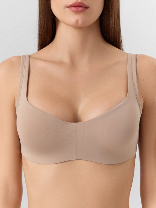 Бюстгальтер макси женский бежевый, фото 1 из 6