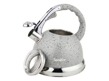 Чайник со свистком Sonifer SF-2503 (серый)