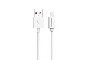 Кабель usb - lightning atomic hq-base 30243 (lightning, 100 см, 2.4a, белый) Электросила