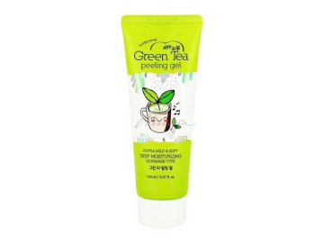 Гель-скатка ESFOLIO для лица с зеленым чаем Pure Skin Green Tea Peeling Gel, 150 мл