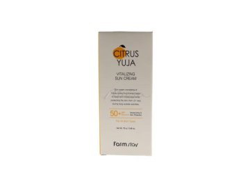 Крем солнцезащитный FARMSTAY Citrus Yuja Vitalizing Восстанавливающий