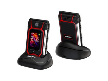 Мобильный телефон Maxvi E10ds (красный)