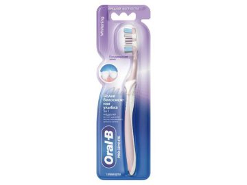 Щетка зубная ORAL-B Pro 3D White Отбеливание 40, 1 шт