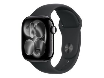 Смарт-часы Apple Watch S11 46mm A3333 Jet Black MEUX4LW/A (размер ремешка M/L) на акции в магазинах 5 элемент