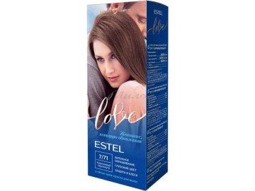 Краска для волос ESTEL Love Intense, тон 7/71 коричневый перламут, 100 мл