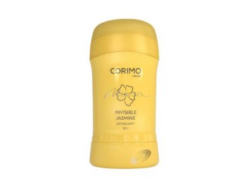 Дезодорант-стик для тела CORIMO Invisible Jasmine твердый гелевый, 60 г