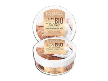 Крем для лица и тела EVELINE Cosmetics Extra Soft bio интенсивно питательный, 200 мл