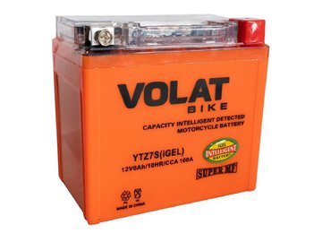 Мотоаккумулятор VOLAT YTZ7S 6Ah (iGEL) R+