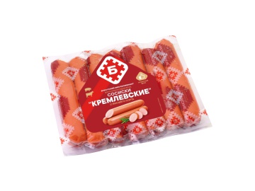 Сосиски Кремлевские в/с 370 г Брестский МК в Пинске Санта
