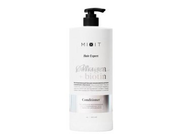 Мила акции Корма - Бальзам-ополаскиватель для волос MIXIT Collagen & Biotin восстанавливающий, 1 л