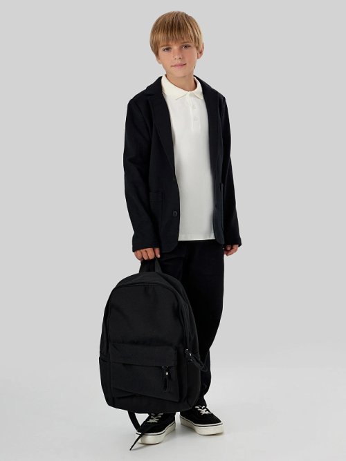 Поло для мальчиков молочное, фото 8 из 9