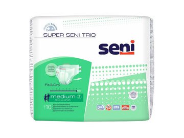 Подгузники для взрослых Seni Super Trio M (10 шт)