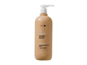 Шампунь для волос MIXIT Re:Start Keratin Bomb для интенсивного восстановления, 1 л