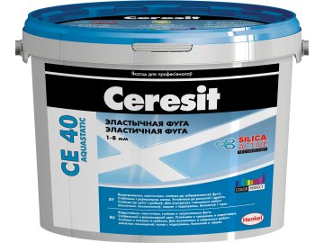 Фуга Ceresit CЕ-40 aquastatic 10 манхеттен  2 кг