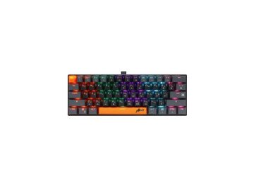 Клавиатура defender apex gk-002 ru (3цв/черн,радуж,61к,крас,св) Электросила