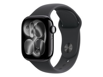 Смарт-часы Apple Watch S11 42mm A3331 Jet Black MEQT4ET/A (размер ремешка S/M) 5 элемент