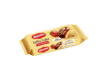 Печенье Яшкино Jaffa Cake клубника 137 г
