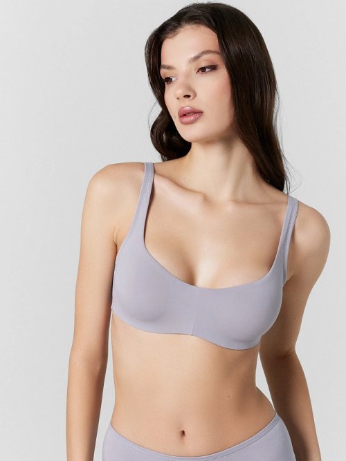 Бюстгальтер женский серый, фото 2 из 30