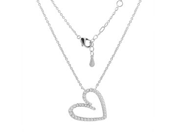 Колье Fresh Jewelry, серебро 925 проба, вставка фианит