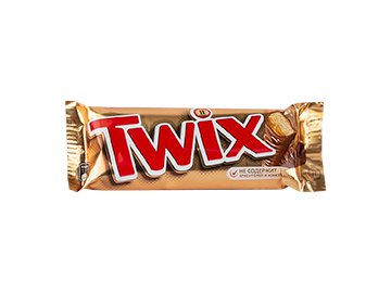 Батончик шоколадный Twix с карамелью 55 г