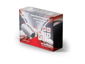 Автомобильный инвертор AVS 24/220V IN-600W-24 в Барановичах 5 элемент