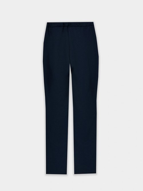 Классические брюки для девочек в темно-синем цвете, фото 11 из 12