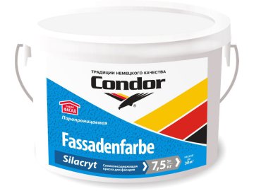 Краска CONDOR Fassadenfarbe Silacryt (7.5кг)