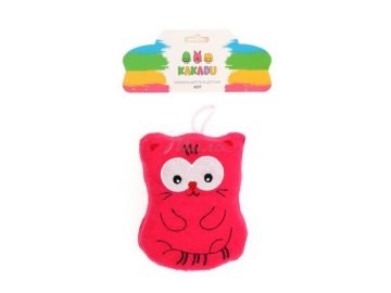 Мочалка для тела детская KAKADU Кот, арт.SLDM-012-013