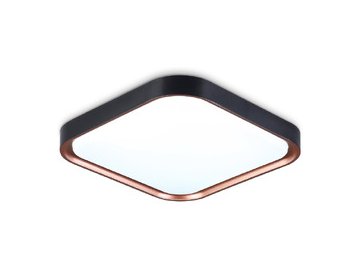 Потолочный светодиодный светильник Ambrella Light FZ1265 BK/PGD