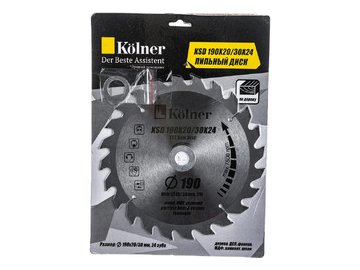 Пильный диск Kolner 190х20/30х24Т 8100300068