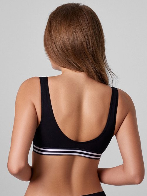 Бюстье женское в черном цвете, фото 5 из 18