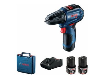 Дрель-шуруповерт Bosch GSR 12V-30 Professional (06019G9000) с 2-мя АКБ, кейс