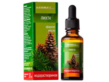 Масло эфирное водорастворимое, 30 мл ПИХТА