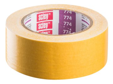 Лента клейкая двухсторонняя на п/п основе HARDY 50мм*25м