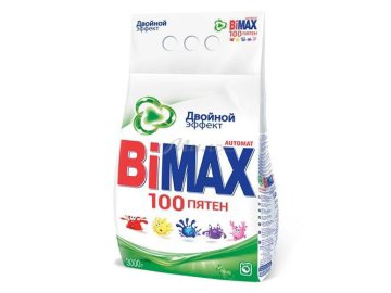 Порошок стиральный BIMAX 100 пятен автомат, 3 кг