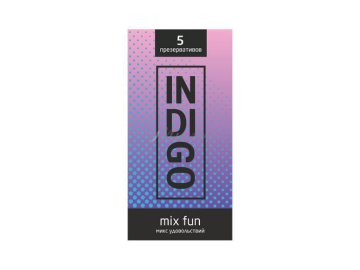 Презервативы INDIGO Mix Fun  №5 микс удовольствий