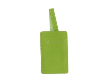 Бирка багажная зеленая, арт. SLWRAL-002A Мила