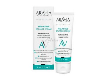 Крем для лица ARAVIA Laboratories Балансирующий с PHA-кислотами, 50 мл